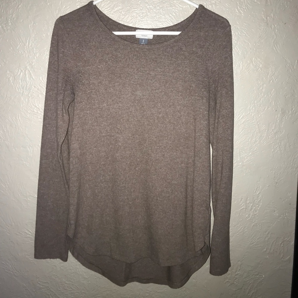 women’s old navy long sleeve sweater tee